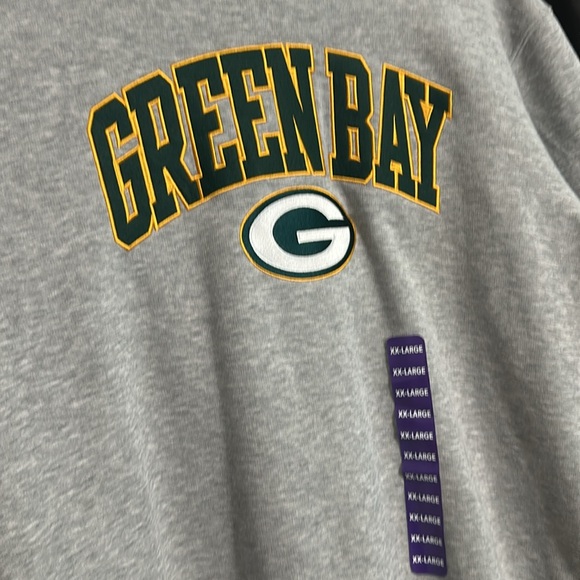 NEW Green Bay Gray Sweatshirt XX-Large - Picture 3 of 3